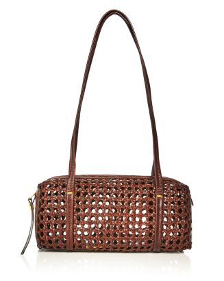 Madewell Brioche Mini Woven Leather Shoulder Bag | Bloomingdale's