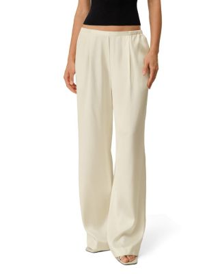  Women's Double Faced Silk Charmeuse Pants