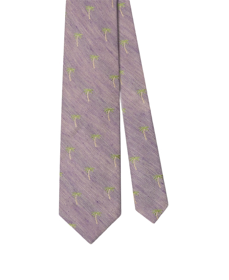 Robert Talbott Palm Silk Linen Best of Class Necktie