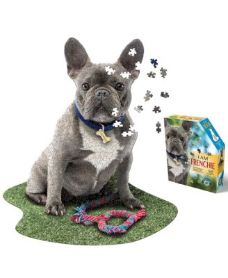  I Am Frenchie 550 Piece Puzzle Dog Shaped Animal Jigsaw, 25 X 30", Ages 10+