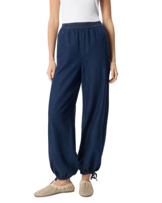 Tie Hem Balloon Pants