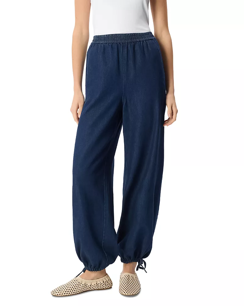 Whistles Tie Hem Balloon Pants