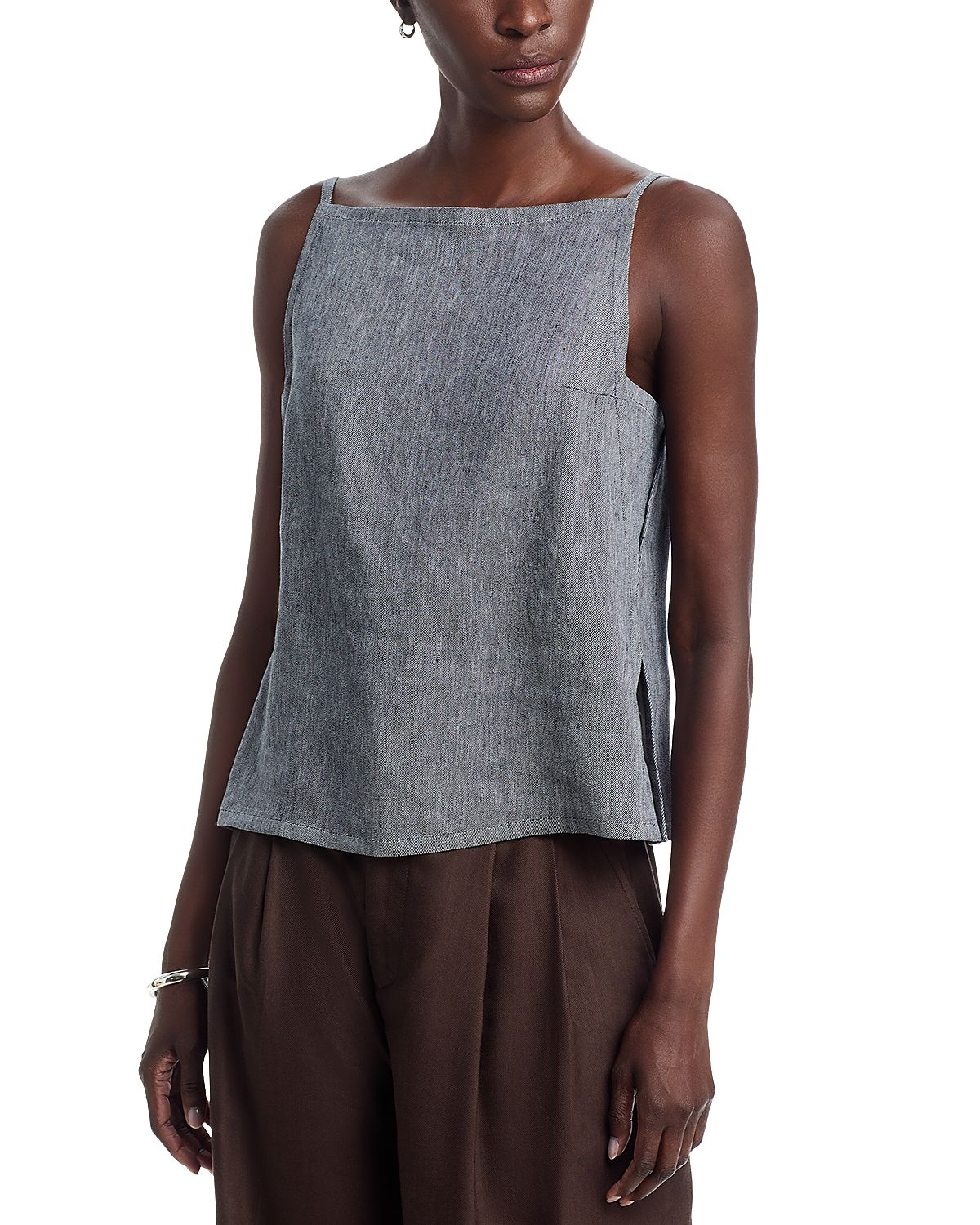 Theory Denim Apron Top