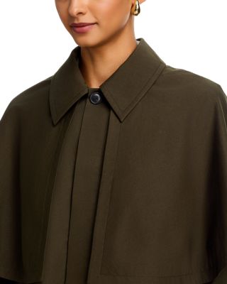 The Paddock Cotton Cape Jacket - thumbnail 6