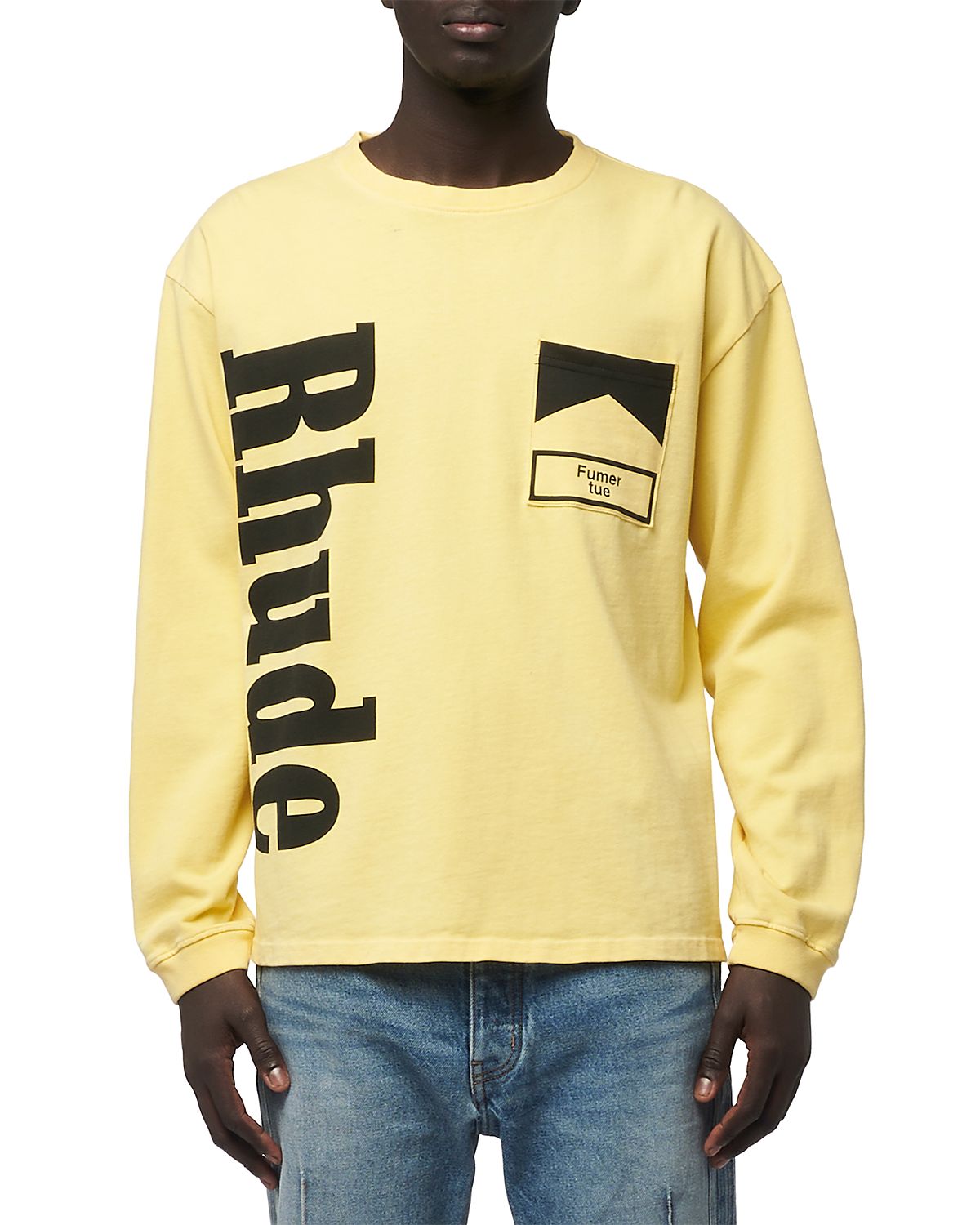 R H U D E Logo Pocket Tee