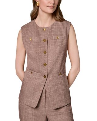Button Front Vest