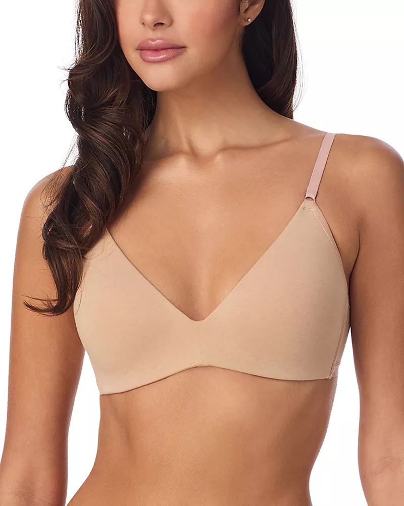 On Gossamer Cabana Cotton Blend Wire Free Push Up Bra