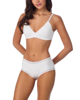 Cabana Cotton Blend Wire Free Push Up Bra - thumbnail 2