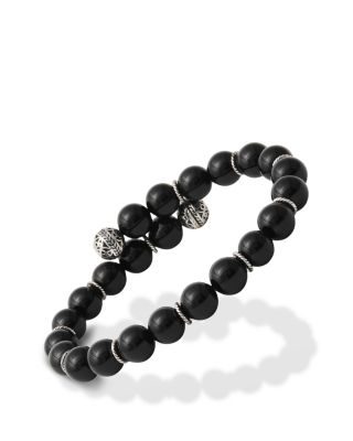 Onyx Bead Flex Bracelet