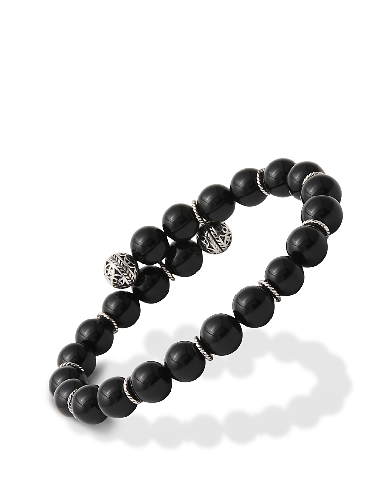 Jan Leslie Onyx Bead Flex Bracelet