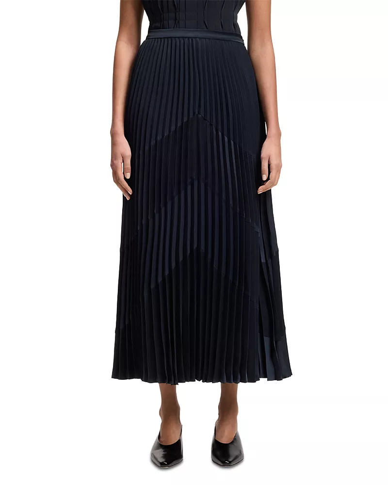Hugo Boss Vennyta Pleated Skirt