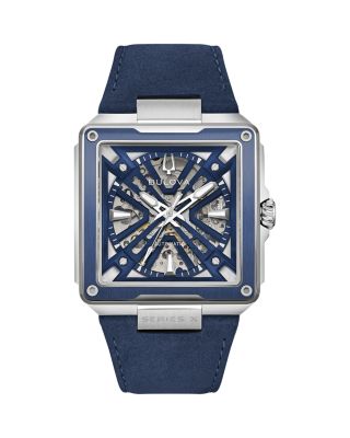 Marc Anthony Series X2 Leather Strap Watch, 41mm x 41mm