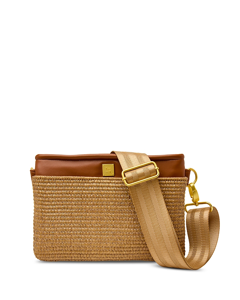 Think Royln Bum Bag 2.0 Raffia Crossbody