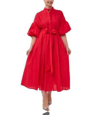  Phoebe Puffed Sleeve Maxi Dress