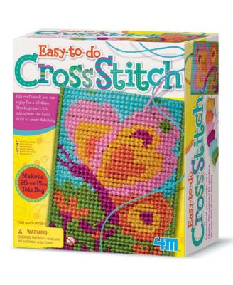  Easy To Do Cross Stitch DIY Sewing Craft Kit, Ages 8+