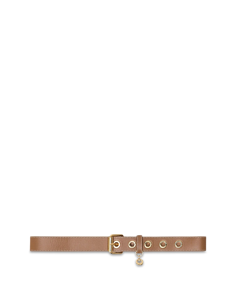 Maje Women's Miss M Eyelet Leather Belt