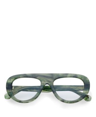 Jetsetter Aviator Blue Light Reading Glasses, 52mm
