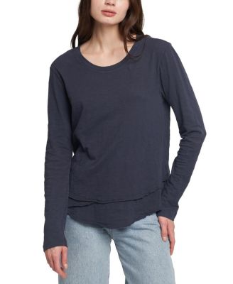 Wilt Clothing Long Sleeve Mock Layer Tee