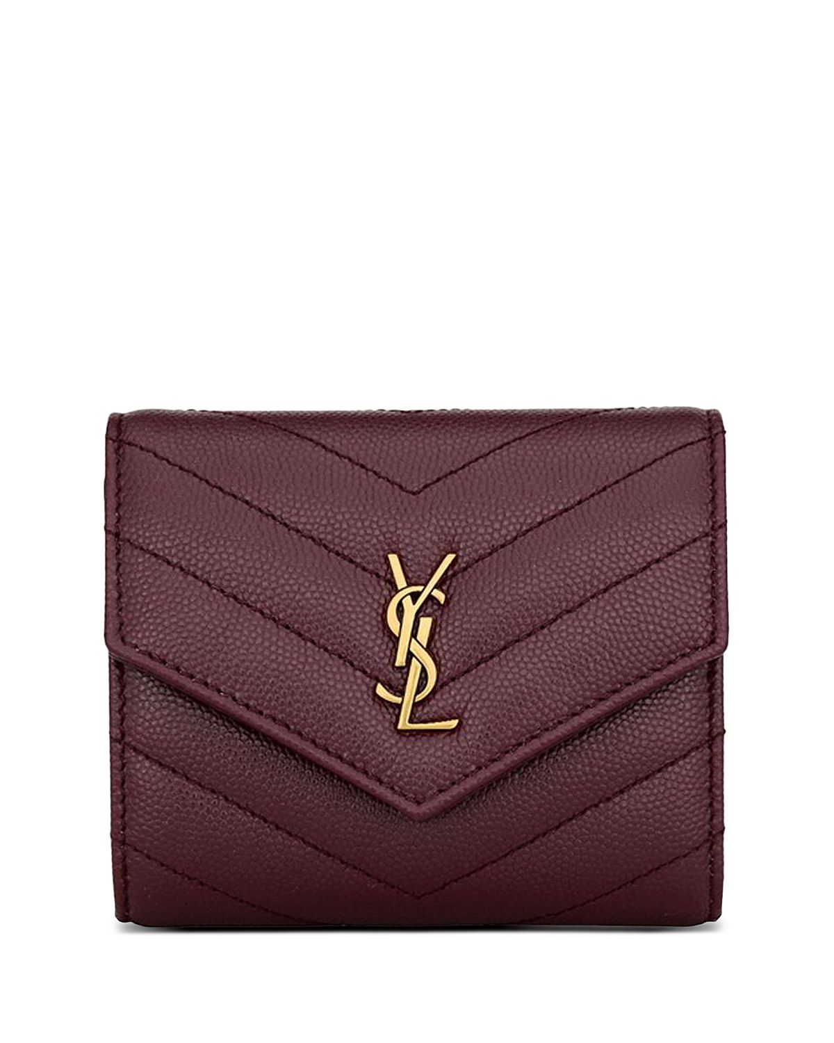 Saint Laurent Cassandre Multi Fold Wallet