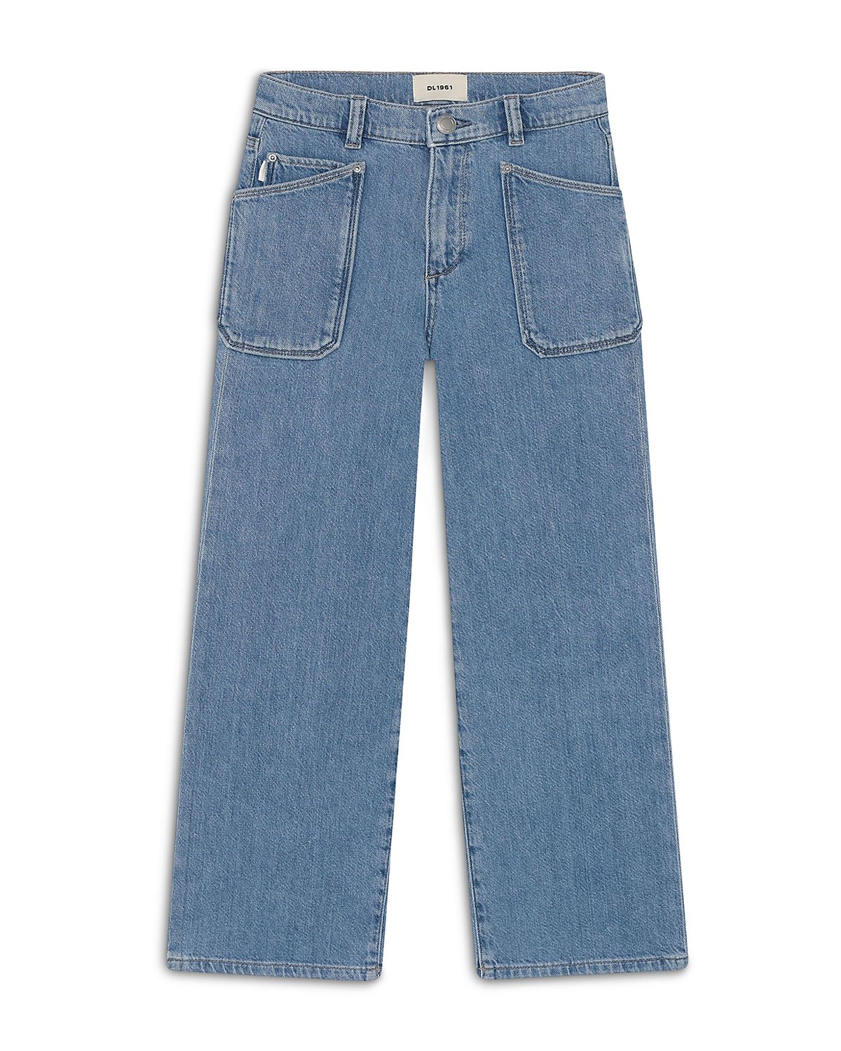 DL1961 Girls' Lily Wide Leg Jeans - Little Kid, Big Kid