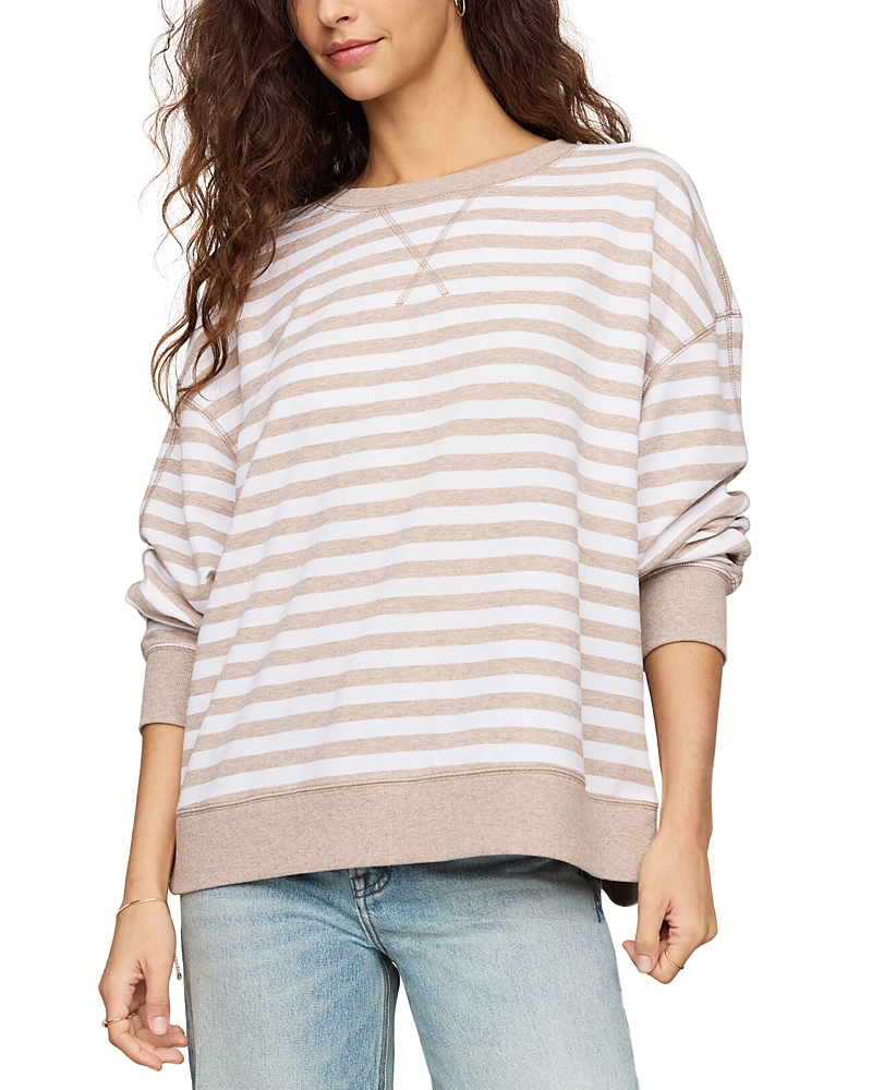 Z Supply The Everyday Striped Crewneck Sweatshirt