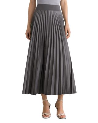 Seren Pleated Midi Skirt