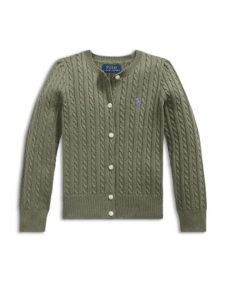Girls' Mini Cable Cotton Cardigan - Little Kid