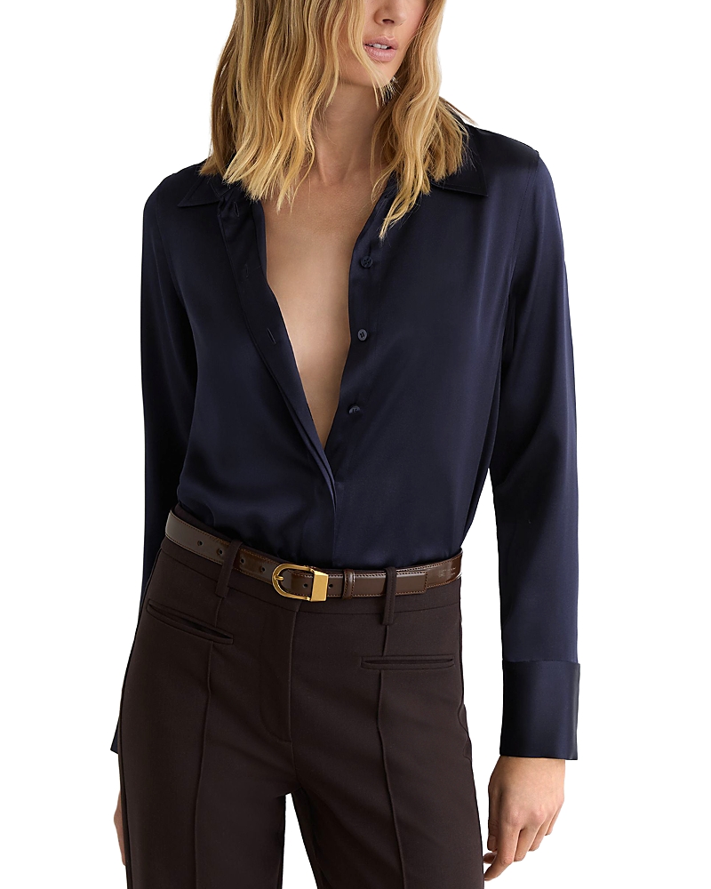 Reiss Petite Silk Shirt
