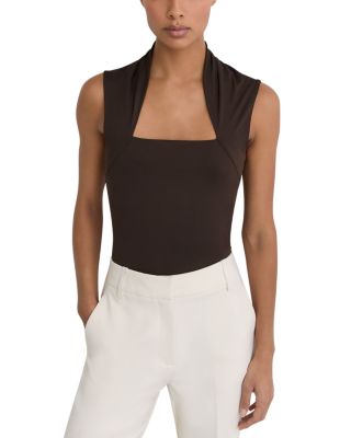 Square Neck Ruched Top