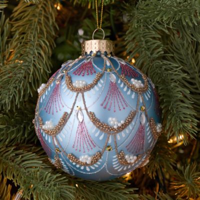 NYC Ballet Glass Bauble Ornament