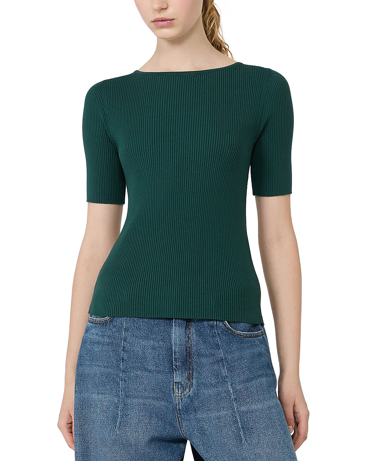 Weekend Max Mara Wkdgola Boat Neck Sweater