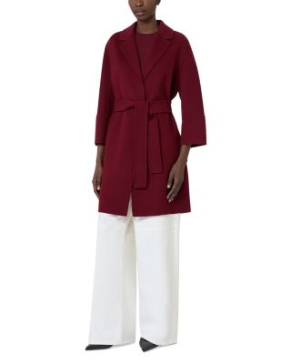 Arona Wool Cocoon Coat