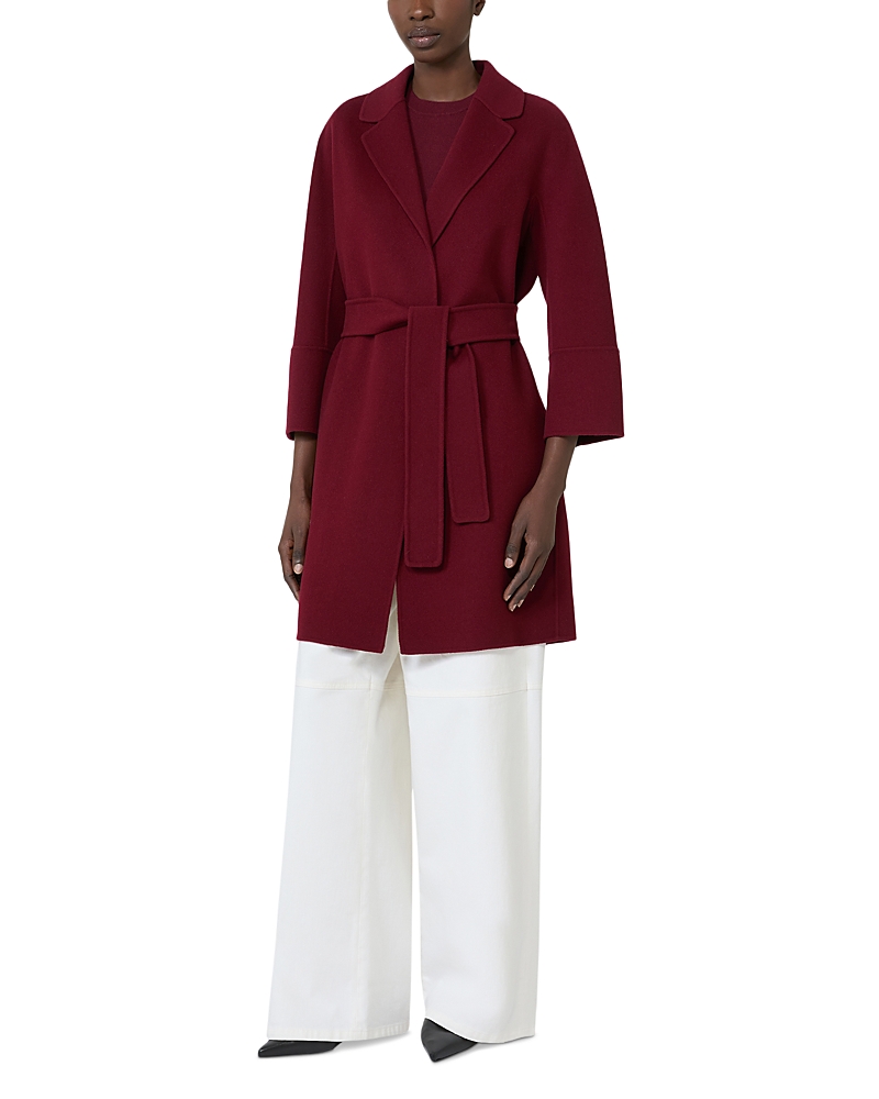 Max Mara Arona Wool Cocoon Coat