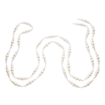 15' Faux-Pearl Beaded Garland
