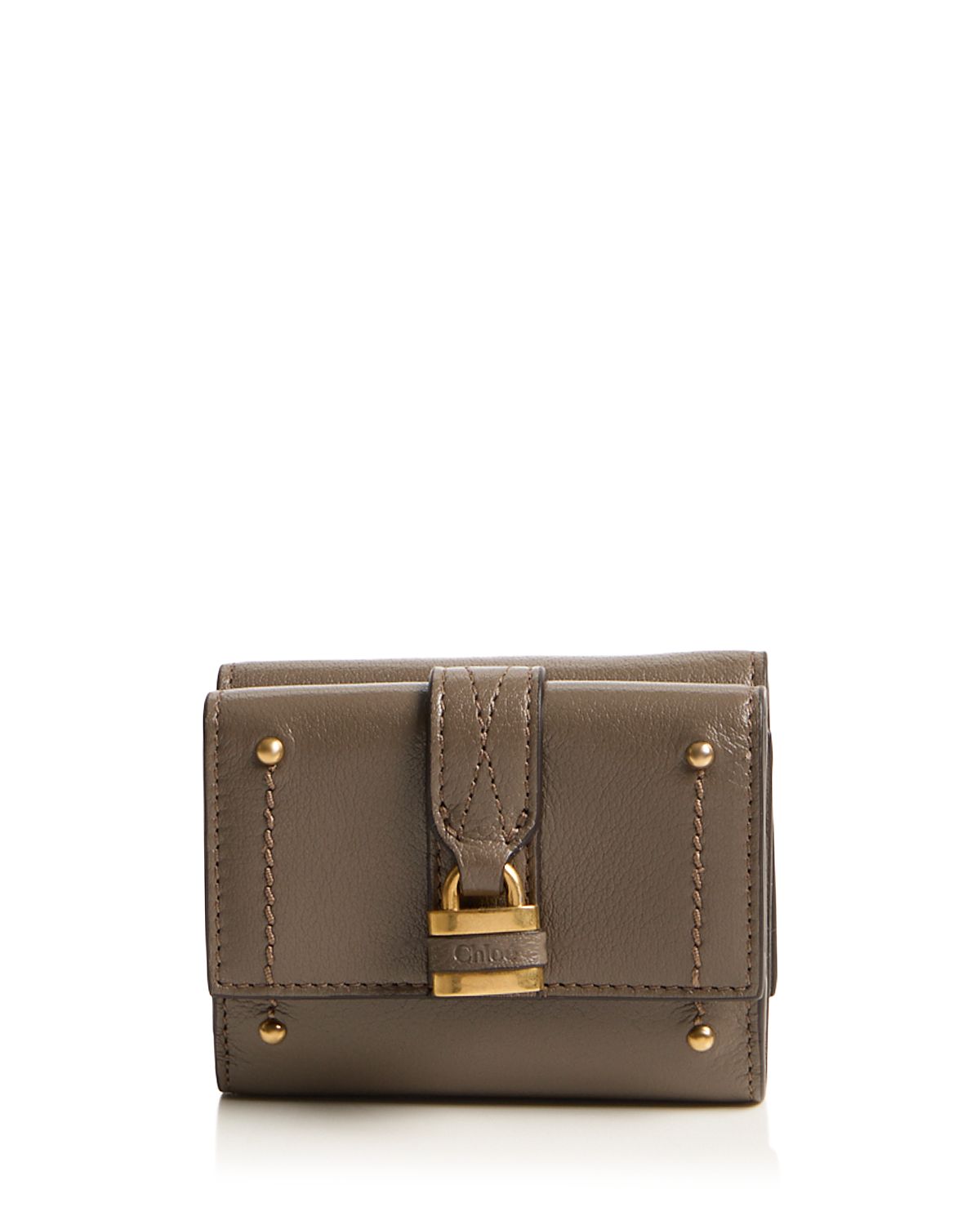 Chloe Paddington Mini Leather Trifold Wallet