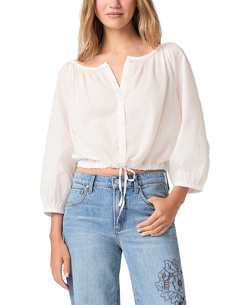 Paige Kinzie Tie Hem Blouse