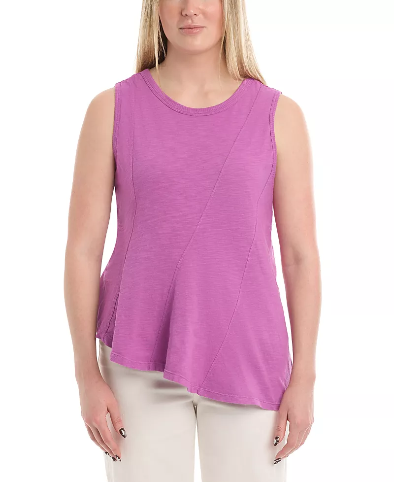 Wilt Clothing Asymmetric Seam Shell Top