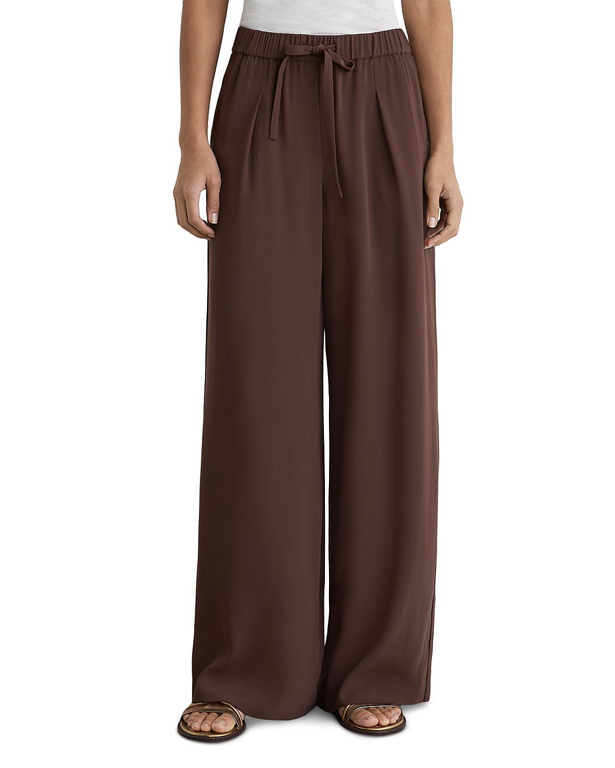 Reiss Petite Elastic Waist Trousers