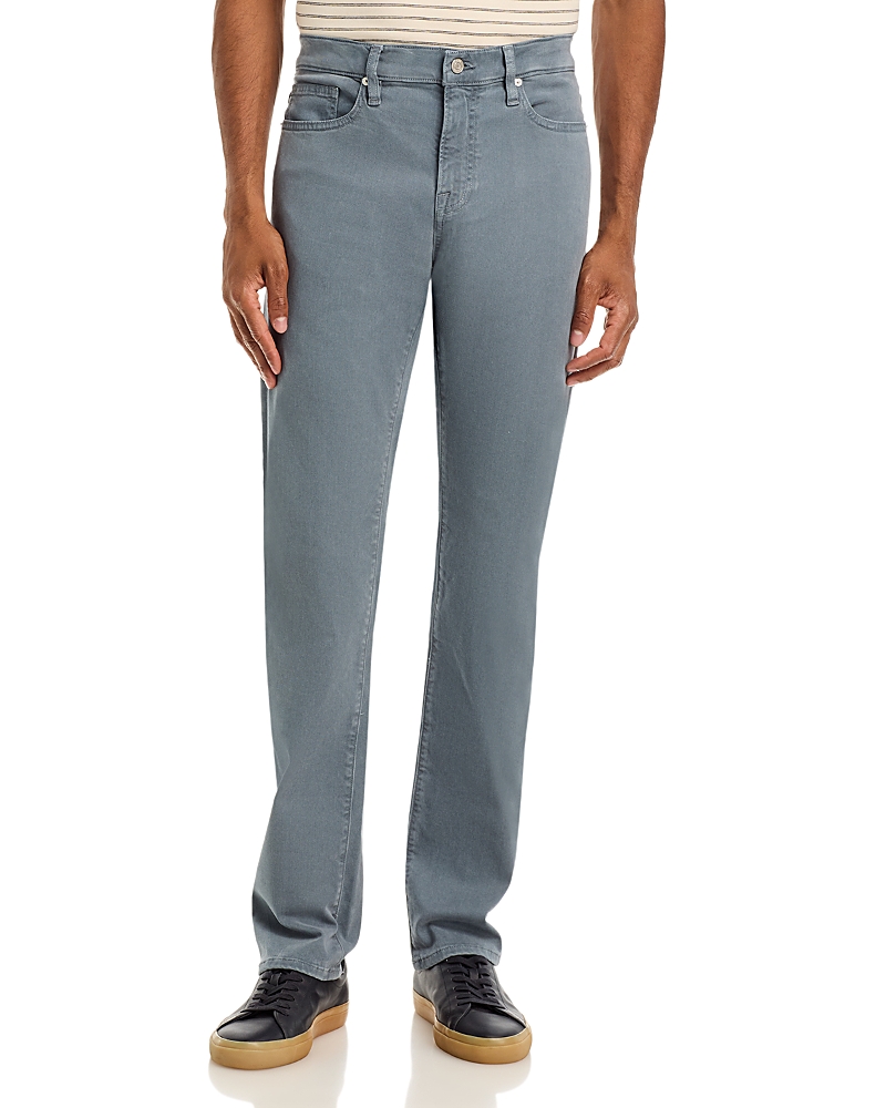 Frame L'Homme Slim Brushed Twill 32.5 Pants in Soft Blue