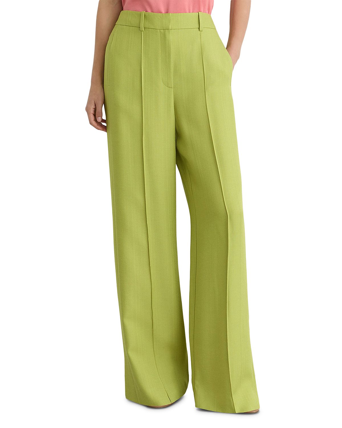 Reiss Petite Wide Leg Suit Trousers