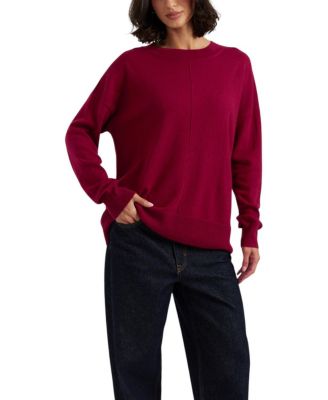  Women's Wool & Cashmere Slouchy Sweater