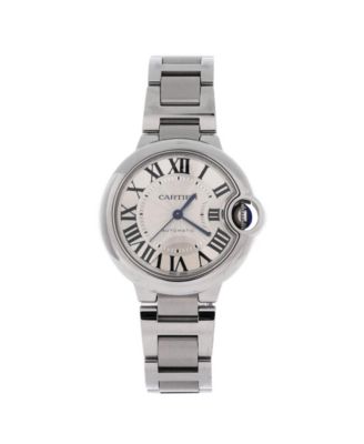 Pre-Owned Cartier Ballon Bleu de Cartier Automatic Watch in Stainless Steel 33mm