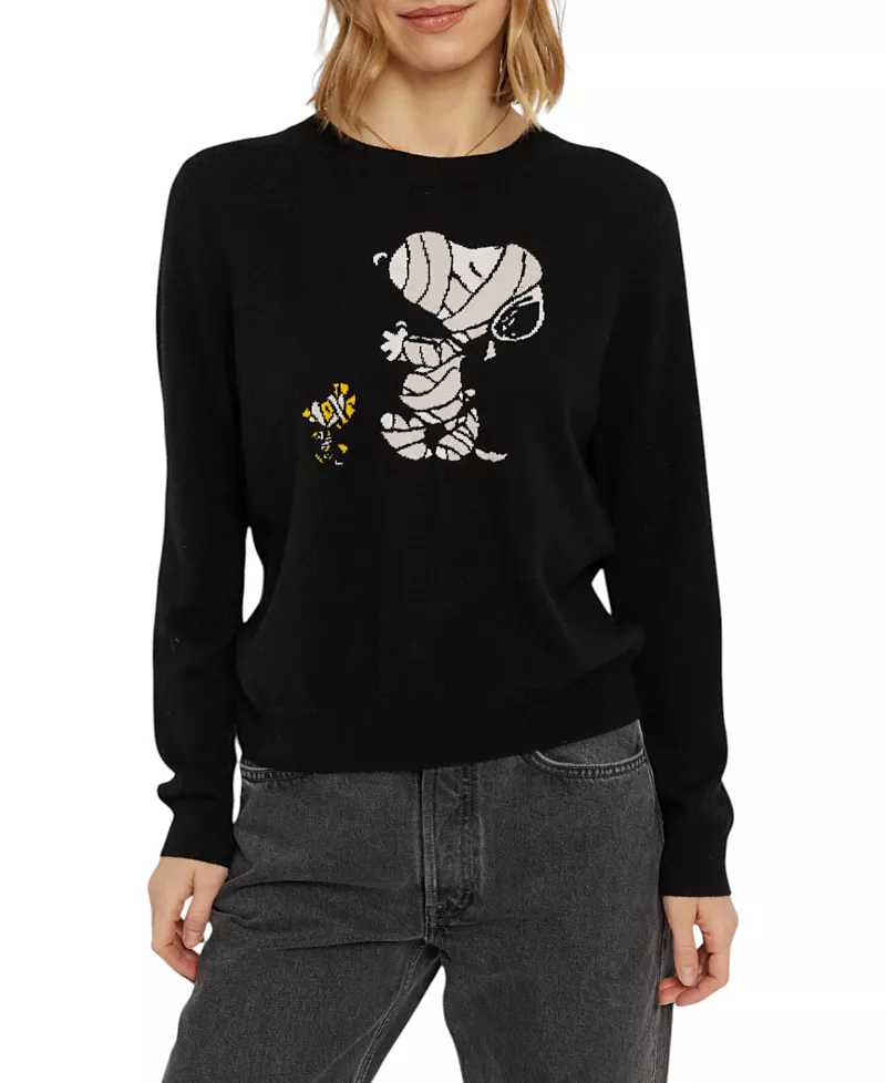 Chinti & Parker Women's Wool-Cashmere Snoopy Mummy Sweater