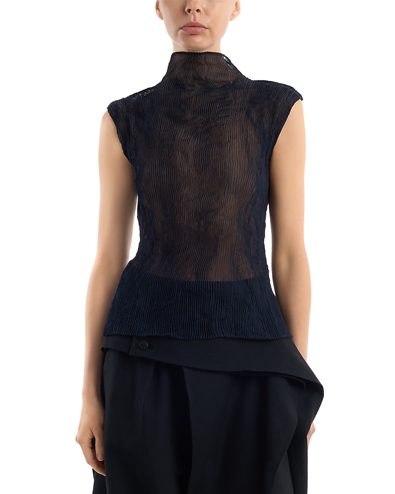 Issey Miyake Chiffon Twist 1 Top