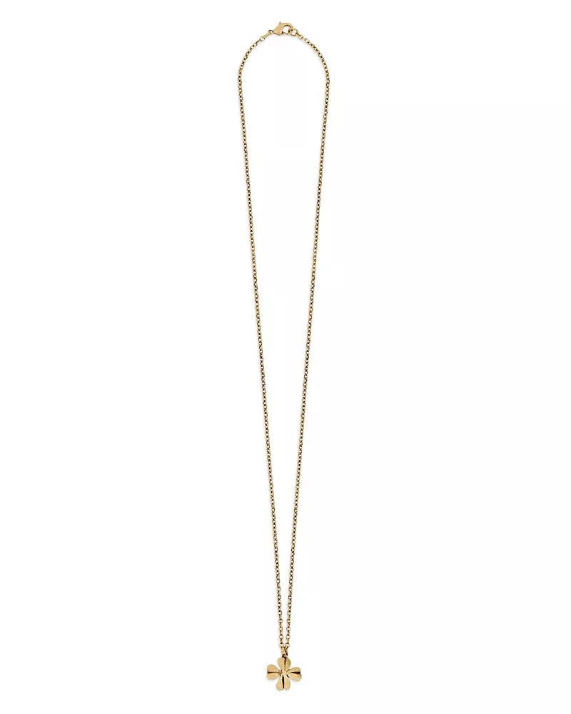 Saint Laurent Clover Necklace