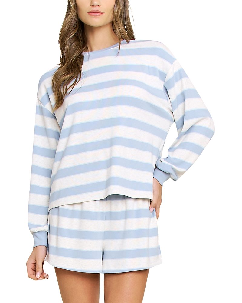 Honeydew Cozy Era Long Sleeve Short Pajama Set