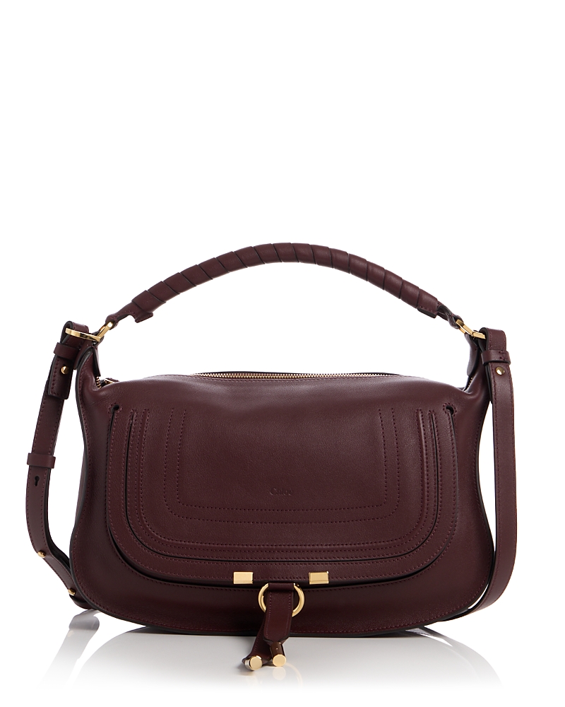 Chloe Marcie Medium Leather Shoulder Bag · OS