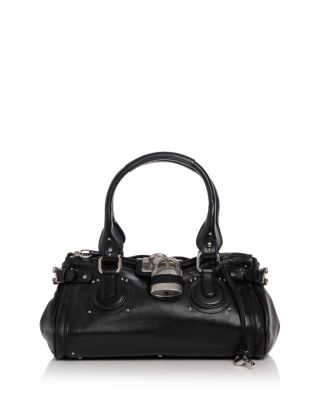 Paddington Padlock Leather Shoulder Bag