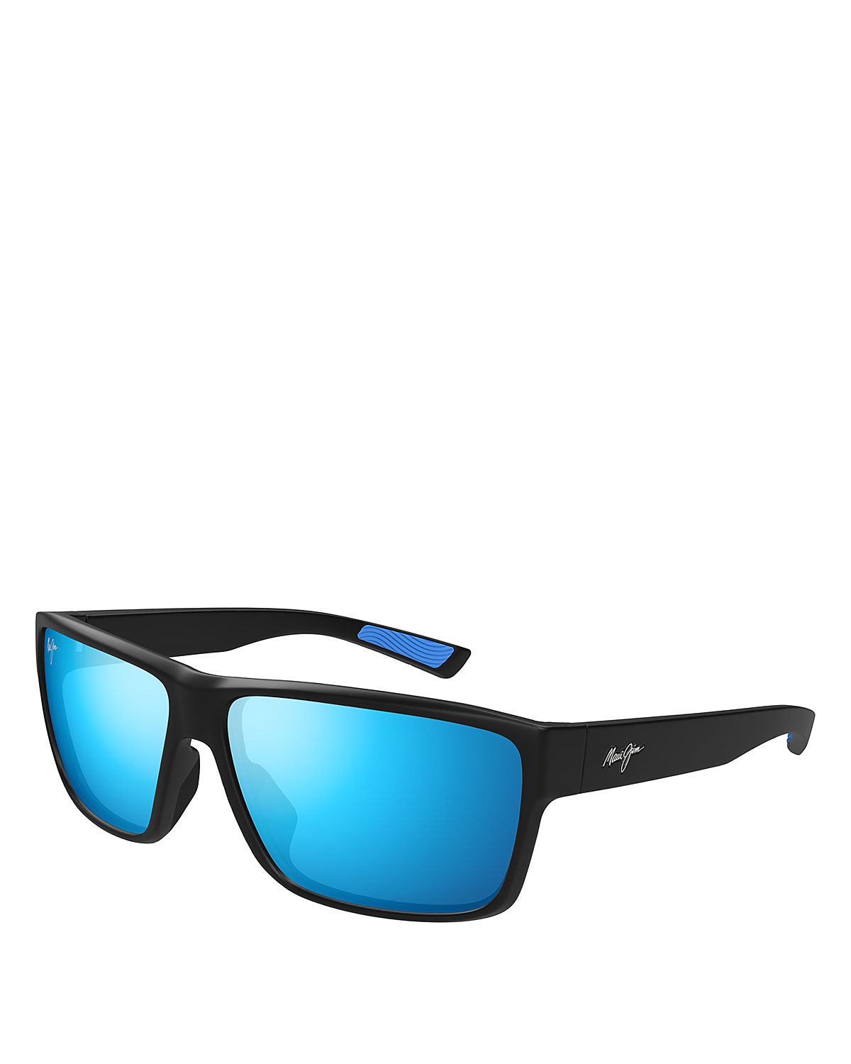 Maui Jim Blue Hawaii Uila Rectangular Sunglasses, 62mm