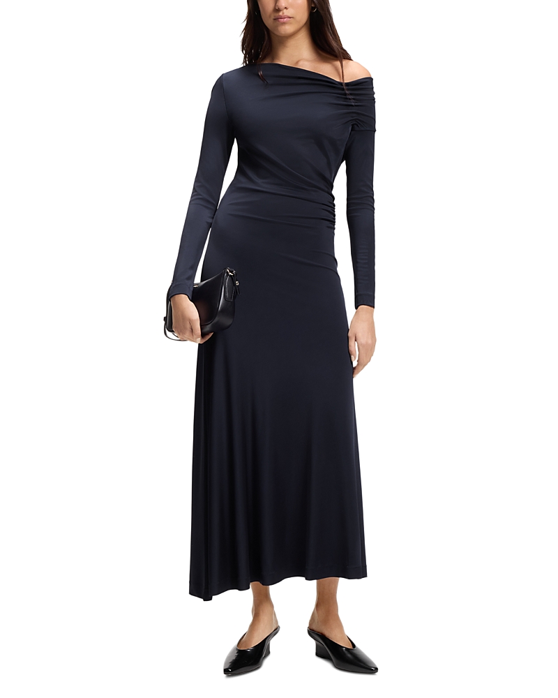 Hugo Boss Ejoe Side Gathered Dress